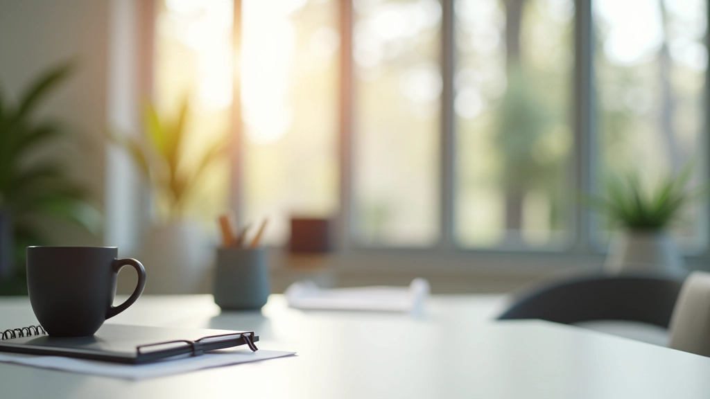 Modernes Büro mit ruhiger und produktiver Arbeitsatmosphäre